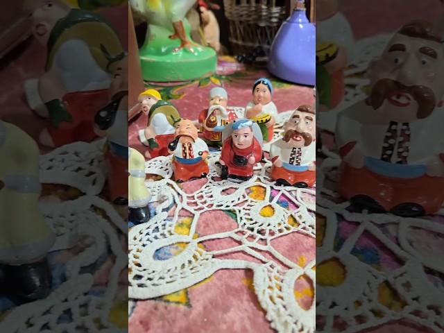 Коллекция «курильщики» #антиквариат #винтаж #музейсоветскойигрушки