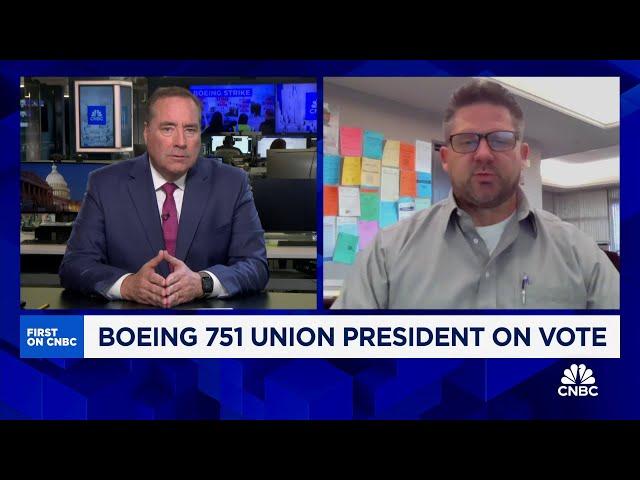 Boeing strike will continue if union members don't vote for deal, says IAM 751 president Jon Holden