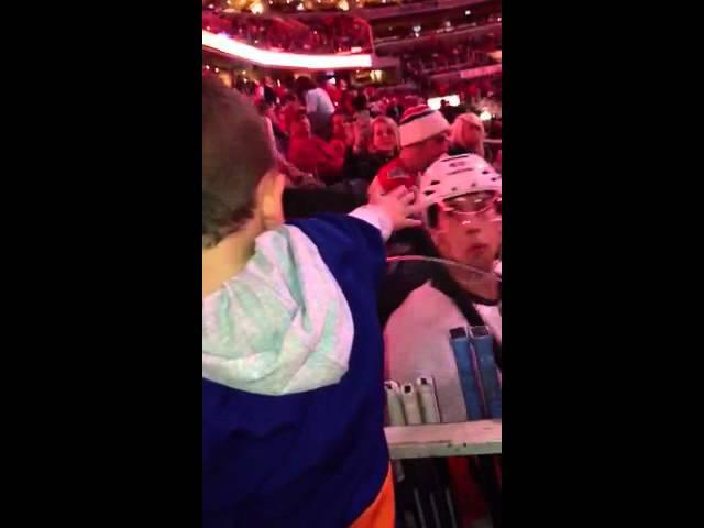 Max at Islanders - Capitals Game