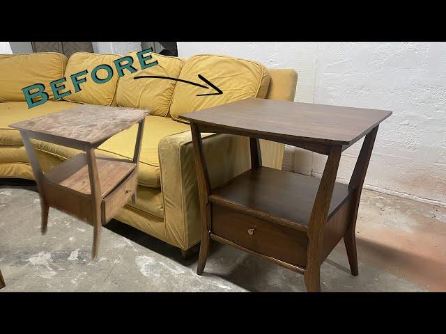 Midcentury End Table Restoration | Kent Coffey Precedere