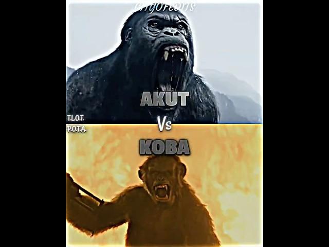 Akut vs Koba #planetoftheapes #tarzan #vsedit #vsbattle #wis #wisedit #whoisstronger #whoisstrongest