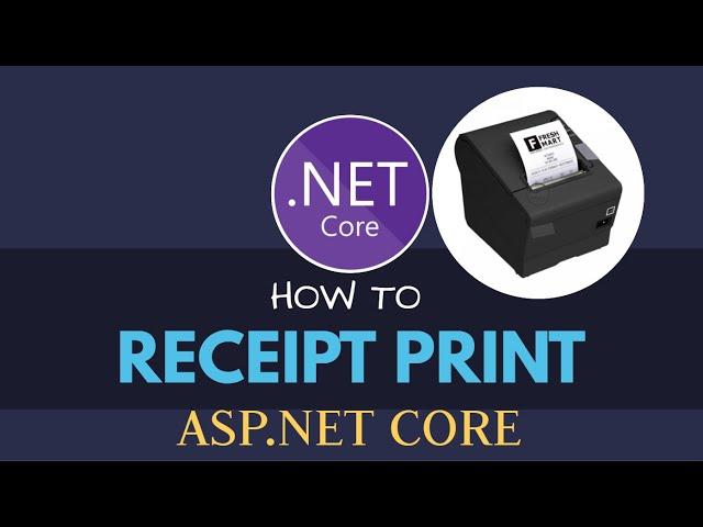 How to Print Receipt in ASP.NET Core using RDLC Report