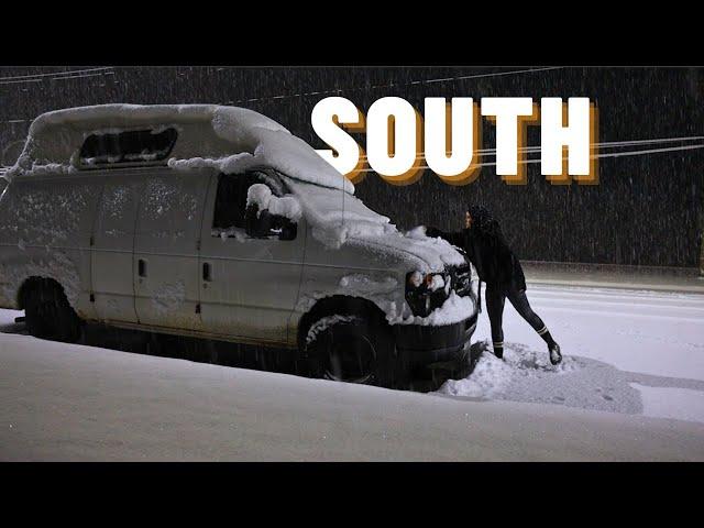 Why I don't move South? Winter Van life