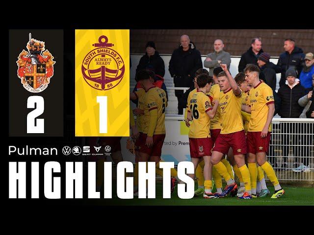 MATCH HIGHLIGHTS | Spennymoor 2-1 South Shields | Sponsored by Pulman Group