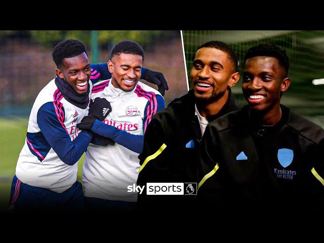 "It's for the cameras"  | Eddie Nketiah and Reiss Nelson on their bromance