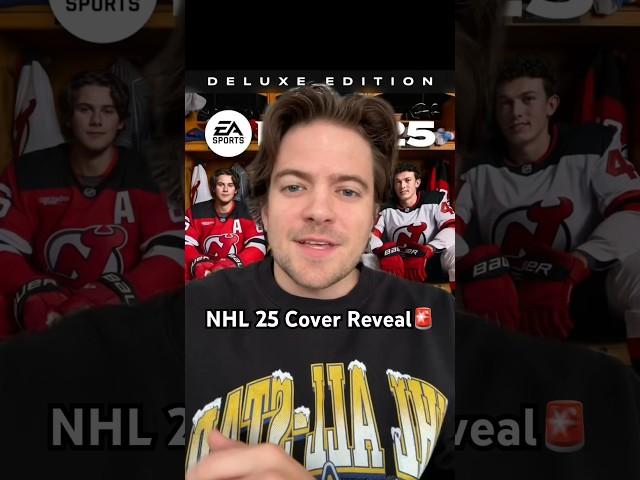 OFFICIAL #NHL25 COVER REVEAL