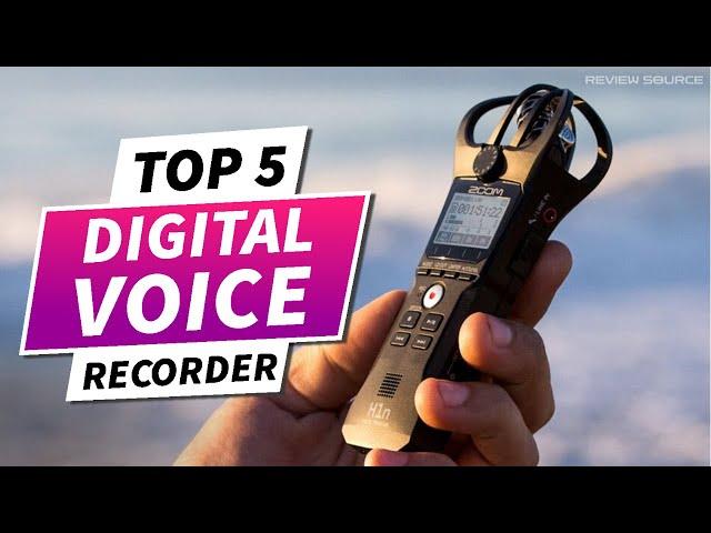 Best Digital Voice recorders 2024 - TOP 5 Digital Voice Recorder Review