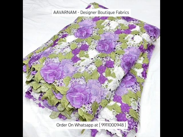 AAVARNAM - Designer Boutique Fabrics #onlinefabricstore #fabricshop #trending