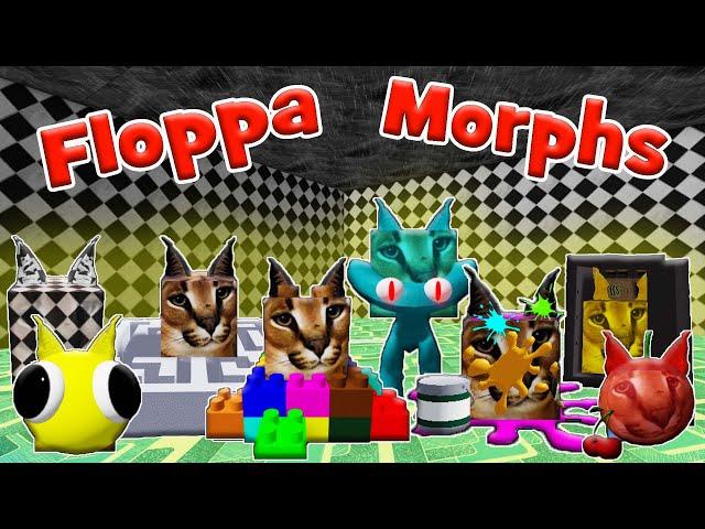 [NEW] ШЛЁПА КАРТА ЛАБИРИНТА 9 НОВЫХ МОРФОВ [UPDATE] Find The Floppa Morphs MAZE Map