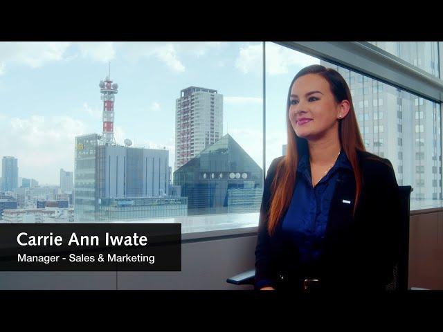 Robert Walters Japan Managers Video Series - Carrie Ann Iwate (Manager - Sales & Marketing)