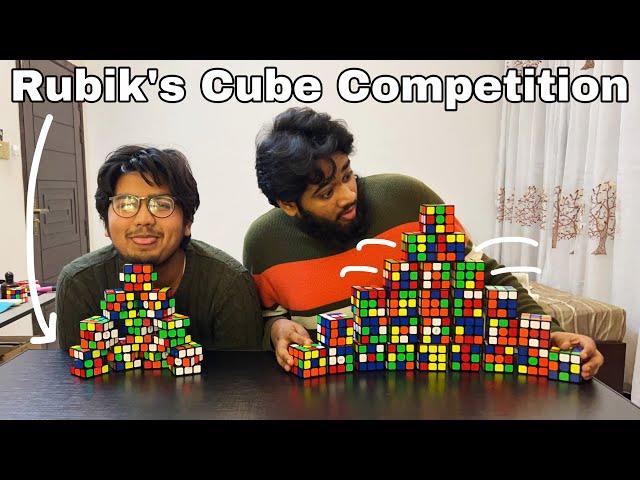 “28 Rubik’s Cubes” Vs “10 Rubik’s Cubes” 