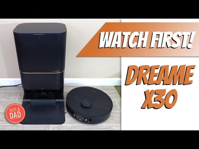 Dreame X30 Ultra Robot Vacuum & Mop QUICK REVIEW  *Enhanced MopExtend and 140F Mop Self Cleaning*