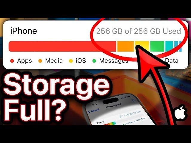 How To Free Up TONS Of iPhone Storage [2023]