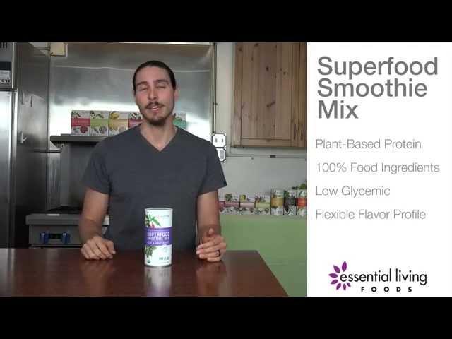 Superfood Smoothie Mix - An organic whole food smoothie blend from Essential Living Foods