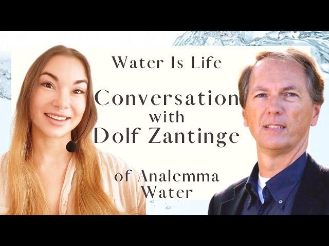 A Conversation with Dolf Zantinge, Founder of Analemma Water Wands: The Science and Wonder of Water