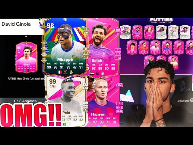 OMGG!! *15* MIO SPIELER GEZOGEN!! MEIN BESTES PACK JEMALS! FUTTIES TEAM 4 EA FC 24..