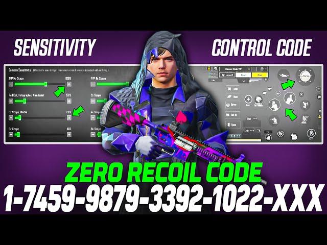 BGMI + PUBG  MOBILE Best SENSITIVITY SETTINGS! (ZERO RECOIL + FAST AIM) - Ultimate Guide 