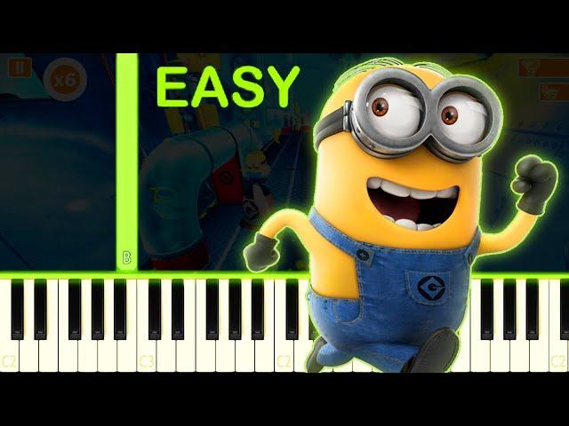 MINION RUSH - EASY Piano Tutorial