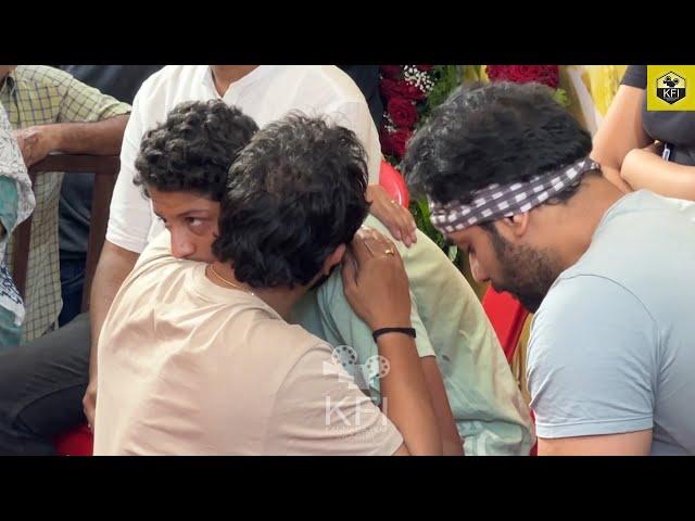 Heart Melting Moment Of Vijay Raghavendra Son Spandana Vijay Death | Vijay Ragavendra Wife Spandana