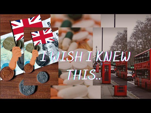 Things I wish I knew before moving to the UK