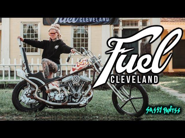 2024 Fuel Cleveland with Sassy Pantss: Showcasing My Custom Harley-Davidson Evo Chopper!