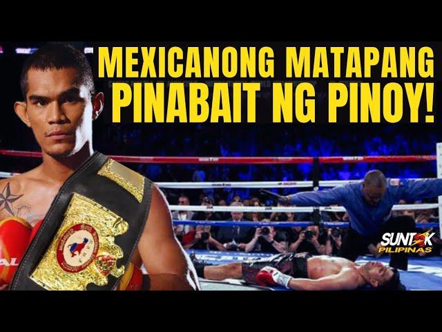 MATAPANG NA MEHIKANO PINABAIT NG PINOY!  DUMAYO PARA MAG DEPENSA NG TITULO | PALICTE VS RODRIGUEZ