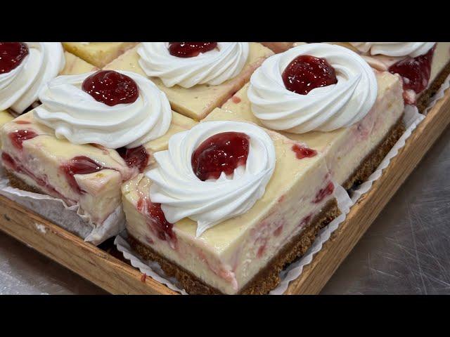 CHEESECAKE BAR RECIPE/ 35 PCS BARS