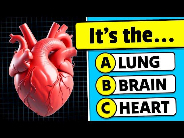  Can You Pass This Human Body Quiz?  General Knowledge Quiz