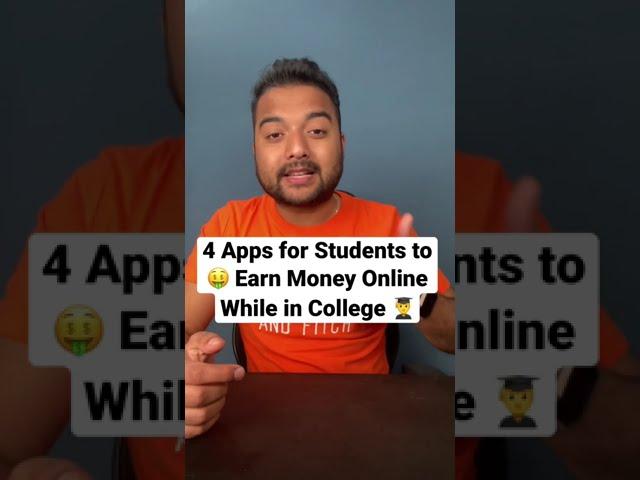  Mobile Earning Apps for Students (NO INVESTMENT) | Earn Money Online from Mobile in 2022 #shorts