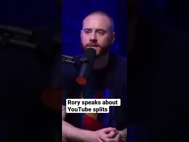 Rory on Podcast and YouTube splits