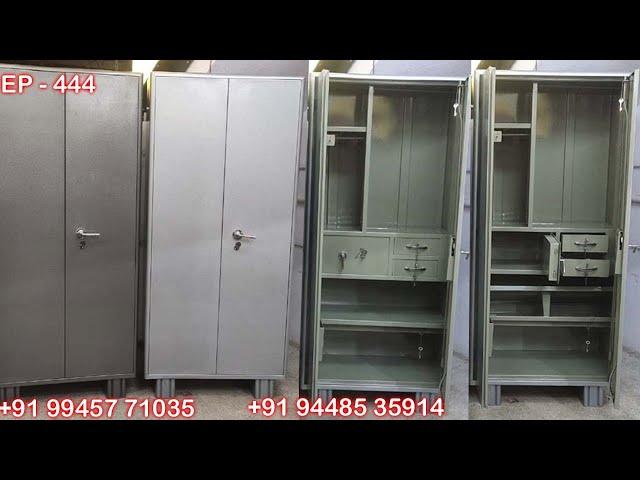 Metal steel almira | iron cupboard | iron bero | steel cupboard | EP.444 | sri maari furniture | smf