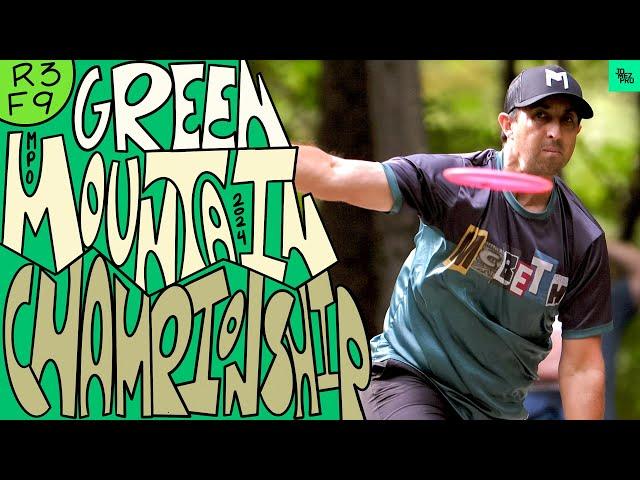 2024 Green Mountain Championship | MPO R3F9 | Buhr, Smith, Anderson, McBeth | Jomez Disc Golf