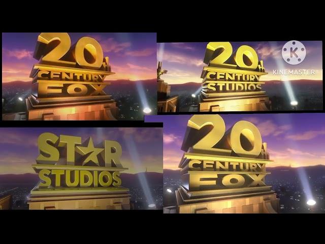 20th Century Fox Logos (20th Century Fox,Star Studios,TCS,TCFHE)