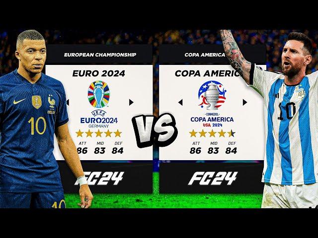 EUROS vs. COPA AMERICA... in FC24 