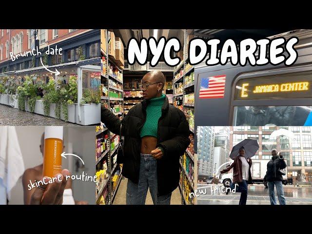 #45 Life as a Black Girl living in NYC (rainy days, soho and my updated makeup routine)