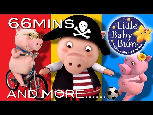 Little Baby Bum | Little Piggy Went to The Market | Nursery Rhymes for Babies | Songs for Kids