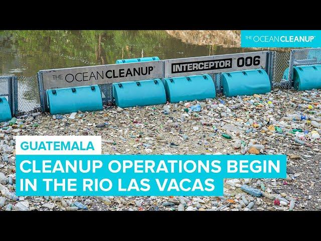 Interceptor 006 Has Tackled Over 850,000 KG of Trash in Guatemala So Far