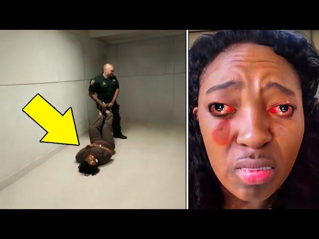 Racist Officer Attacks Black Woman, Not Knowing She is a JUDJE.