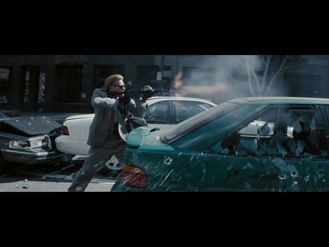 Heat 1995 Bank Shootout Scene 4K HDR 2160p