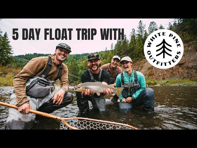 WHITE PINE OUTFITTERS - 5 Day Fly Fishing Adventure Through A Gorgeous Canyon Stretch of River