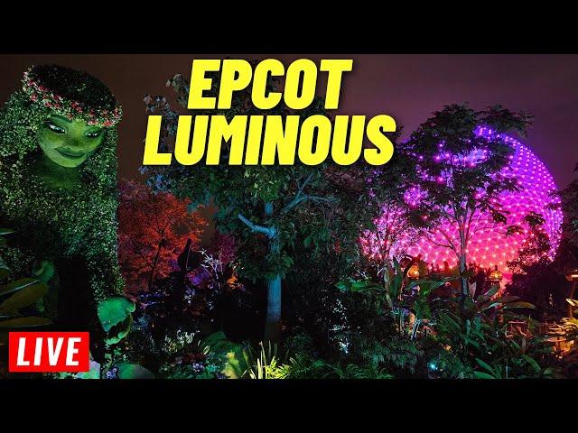  LIVE: EPCOT Luminous Fireworks Wednesday night and enjoying Walt Disney World 9/25/2024