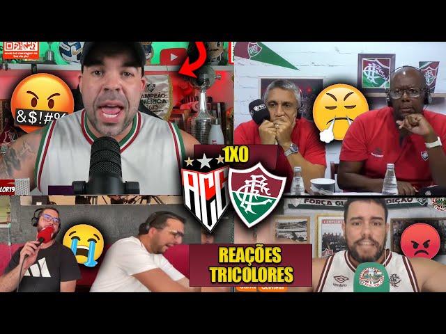 REAÇÕES dos TRICOLORES FURIOSOS com a DERROTA - ATLÉTICO-GO 1X0 FLUMINENSE [REACT BRASILEIRÃO 2024]