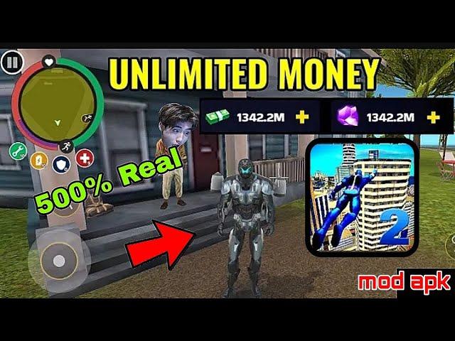 rope hero Mafia city wars unlimited money mod | new update in vice town