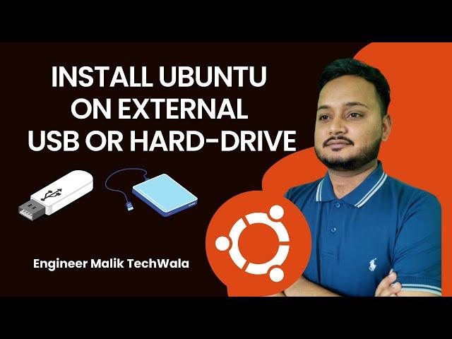 How To Install Latest Ubuntu On An External Hard Drive | Installing Ubuntu On External/USB Drive