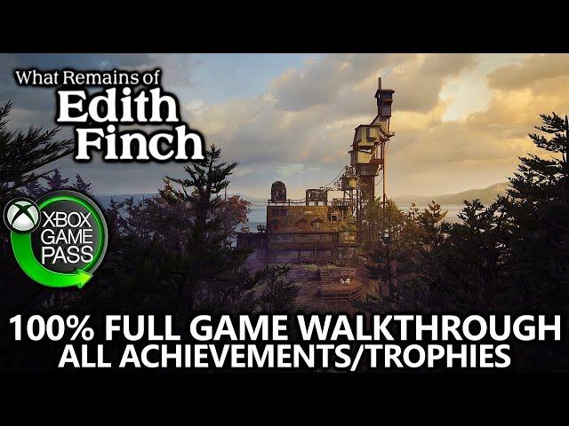 What Remains of Edith Finch - 100% Full Game Walkthrough - All Achievements/Trophies & Collectibles