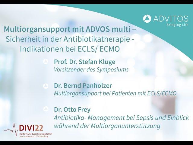 ADVITOS GmbH: Symposium Hamburg DIVI 2022 - Multiorgansupport mit der ADVOS multi