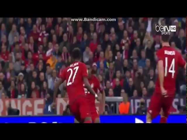 David Alaba Amazing Goal ~ Bayern Munich vs Arsenal~4/11/15