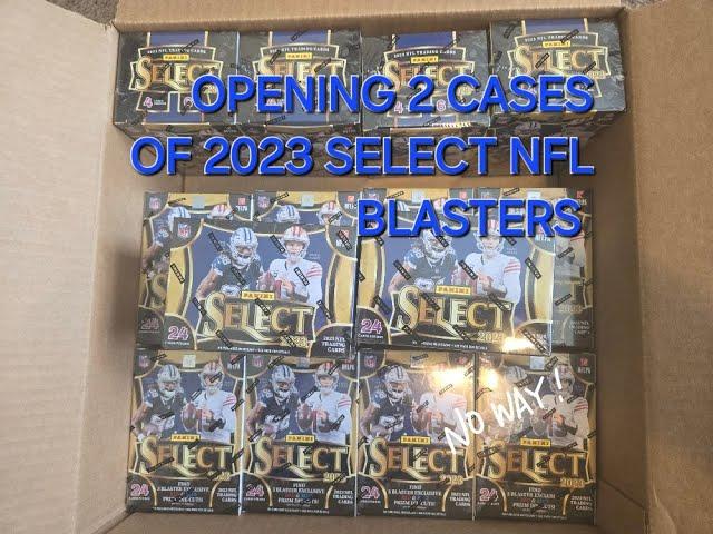 2023 SELECT NFL BLASTER BOXES - OPENING NEARLY 2 CASES - ZEBRA, STROUD AUTO /ed cards hit!  #select