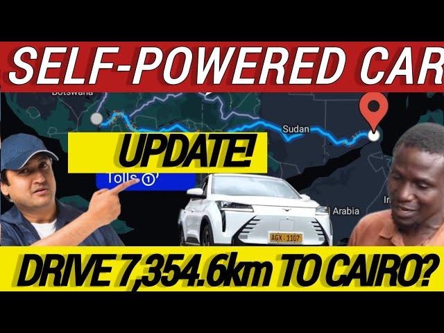 Africa Self-Powered EV Set To Drive From ZIMBABWE to Cairo Update