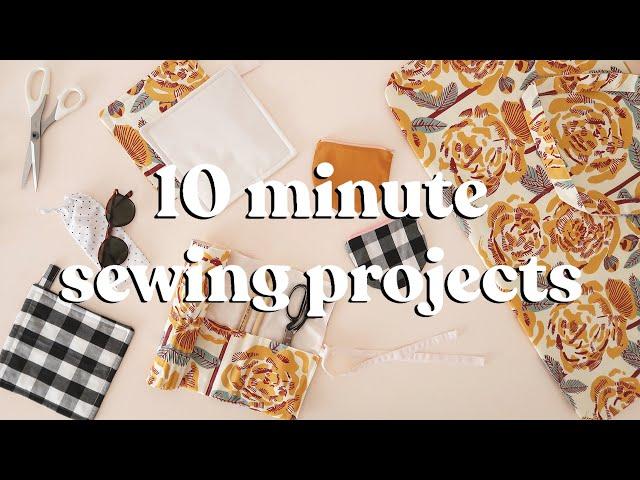 Sewing Projects To Make In Under 10 Minutes | part 5